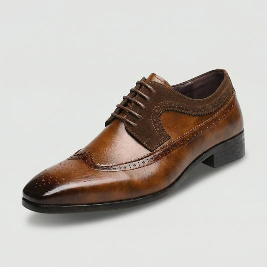 Oxford Classic Men Vintage Dress Shoes