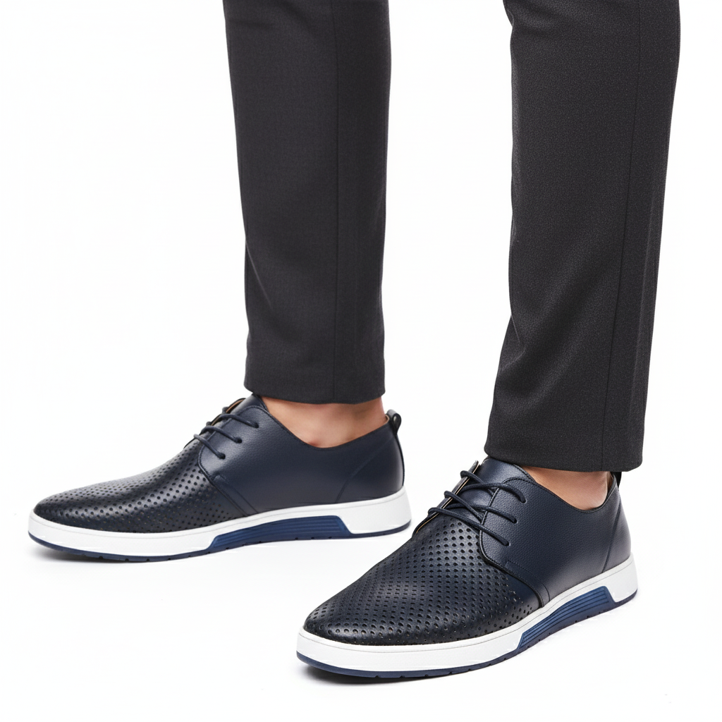 Men Breathable Hybrid Orthopedic Support Loafers