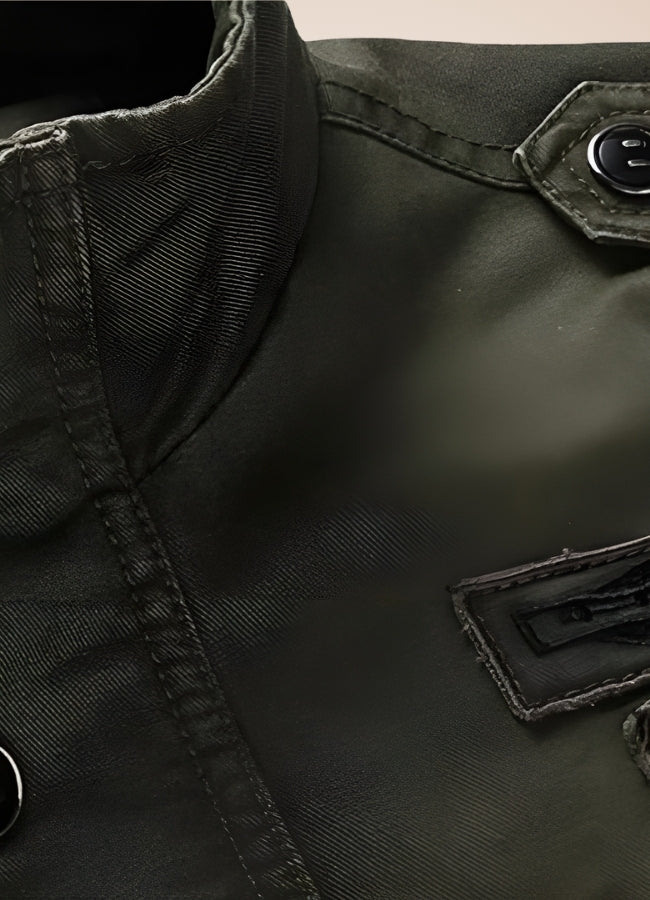 Steampunk Military Bomber Men Jacket